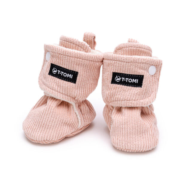 T-TOMI Capáčky Pink (0-3 měsíce) WARM