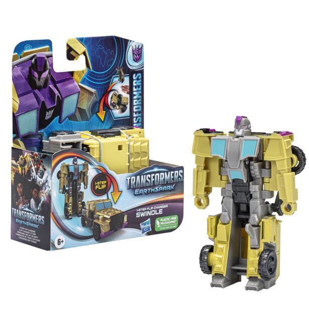 Hasbro TRANSFORMERS EARTHSPARK TERRAN 1-STEP FLIP FIGURKA 10 CM