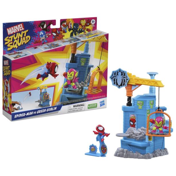 Hasbro MARVEL AVENGERS STUNT FIGURE AND FEATURE HRACÍ SET více druhů