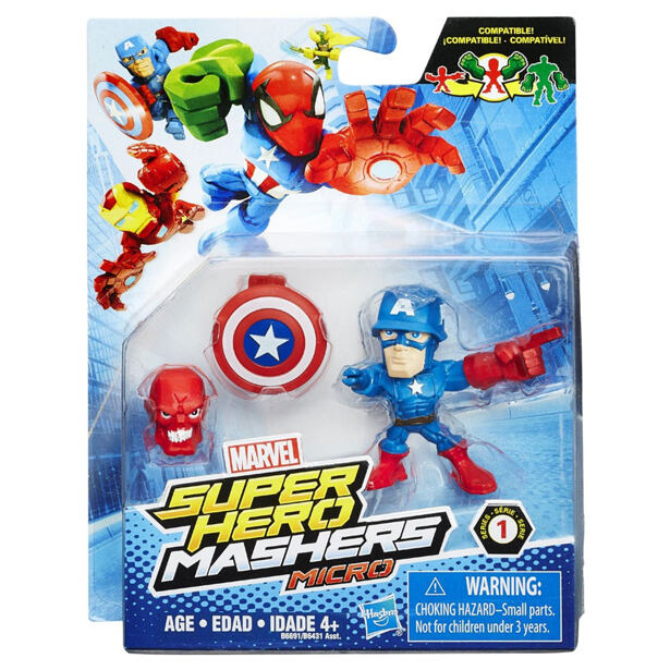 14B6431 AVN - MICRO HERO MASHERS ASST- poškozený obal