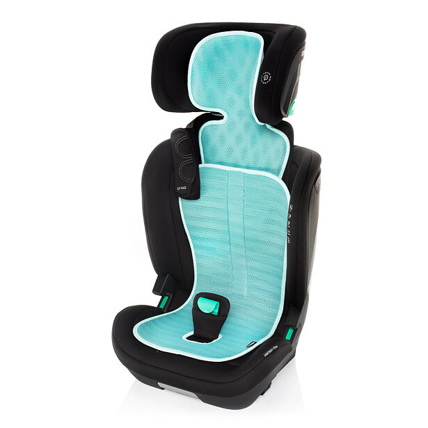 Priedušná podložka do autosedačky Breeze sk. 2/3 Aquatic Green