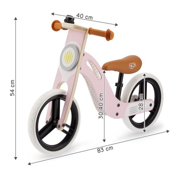 KINDERKRAFT Odrážedlo Uniq Pink 
