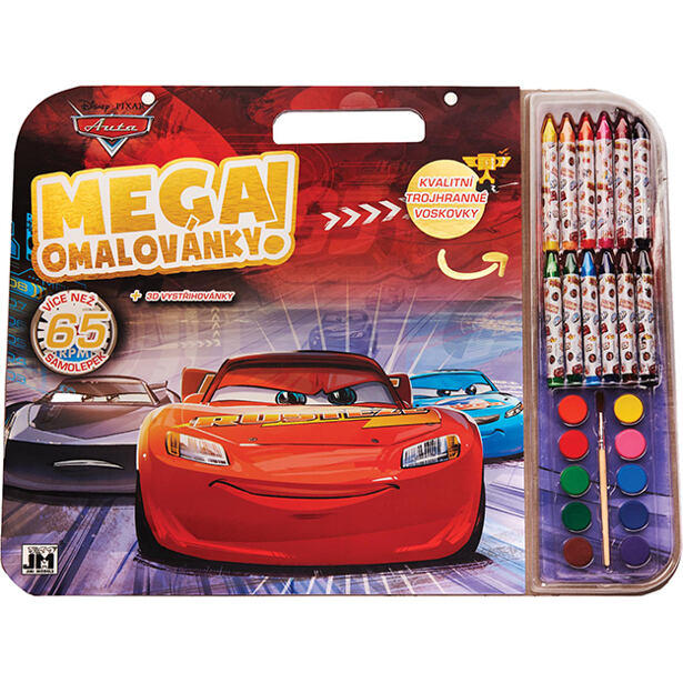 JIRI MODELS Mega omaľovánkový set/ Autá
