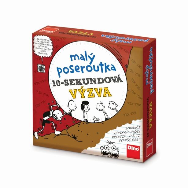 32623941 MALÝ POSEROUTKA - 10 SEKUNDOVÁ VÝZVA Dětská hra - poškozený obal