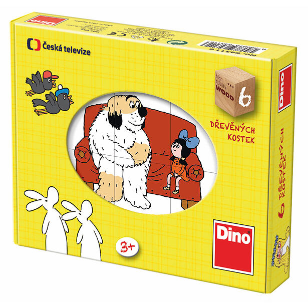 Dino Kostky Pohádky 6 kostek