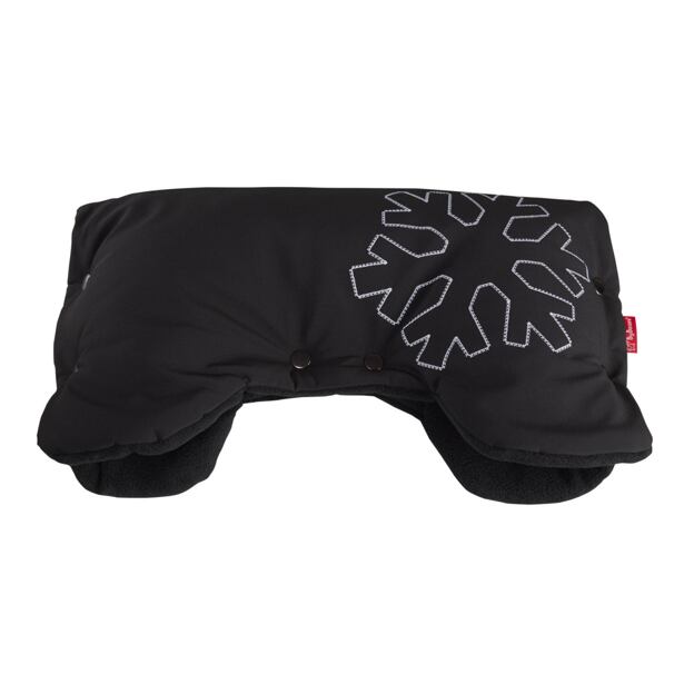 ByBoom Univerzální Softshell Rukávník Thermo Aktiv, Černá/Černá