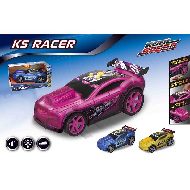 MAC TOYS Racer auto na batérie so zvukom