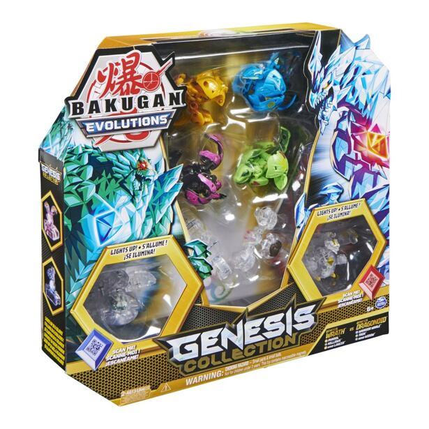 Spin Master BAKUGAN MULTIBALENIE S EXKLUZÍVNYMI SVIETIACIMI BAKUGANMI S4