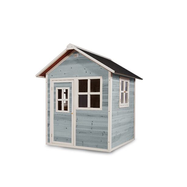 EXIT TOYS Zahradní cedrový domeček Exit Loft 100 modrý