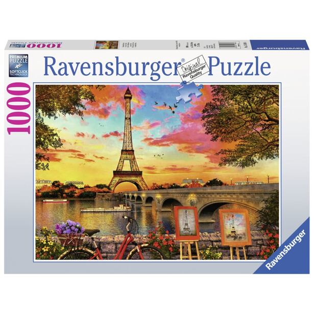 Ravensburger Na břehu Seiny 1000 dílků
