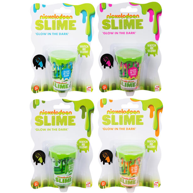 Nickelodeon sliz svítící ve tmě