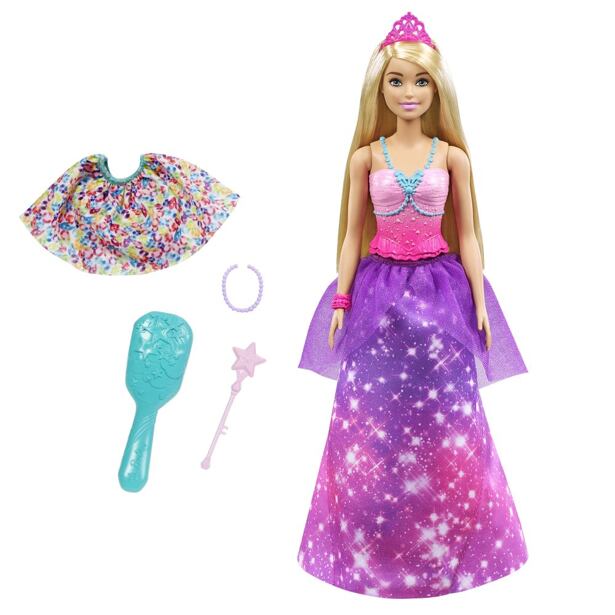 BARBIE PRINC / PRINCEZNA SE ZMĚNOU, více druhů