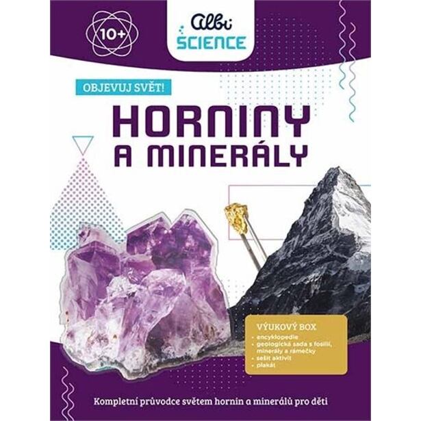 AI QG4 Horniny a minerály - Objevuj s - poškozený obal