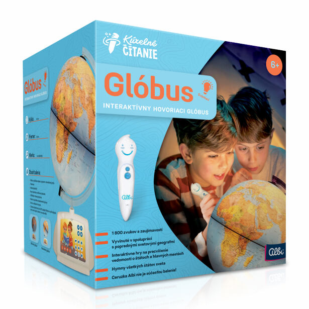 Albi Kúzelné čítanie Glóbus SK