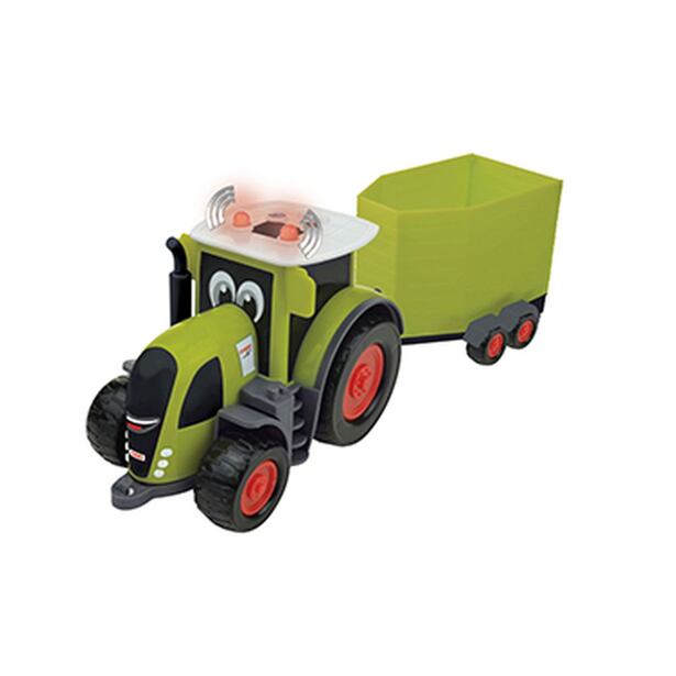 Happy People Traktor Claas Axion 870 + prepravník