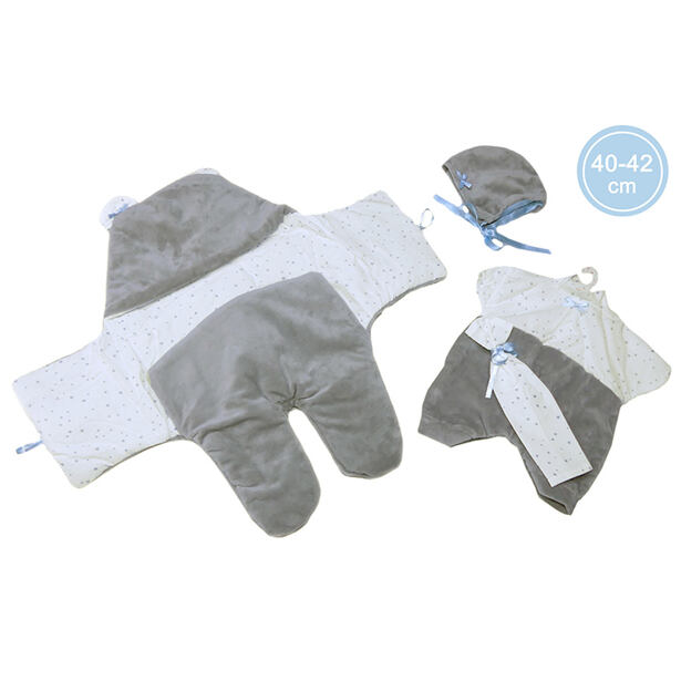 Llorens M740-59 oblečenie pre bábiku bábätko NEW BORN veľkosti 40-42 cm