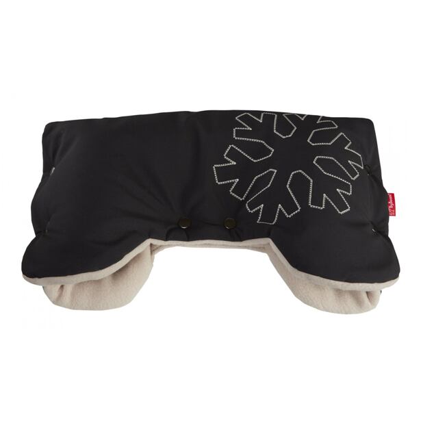 ByBoom Univerzální Softshell Rukávník Thermo Aktiv, Černá/Béžová