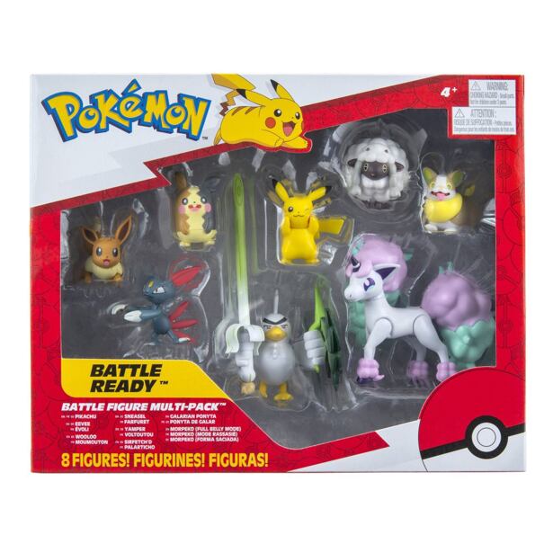 Pokemon súprava 8 figúrok W8