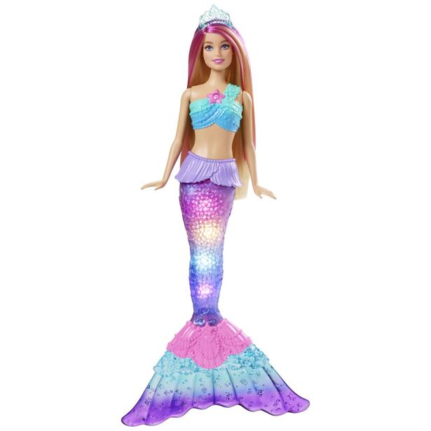 MATTEL BARBIE BLIKAJÍCÍ MOŘSKÁ PANNA BLONDÝNKA