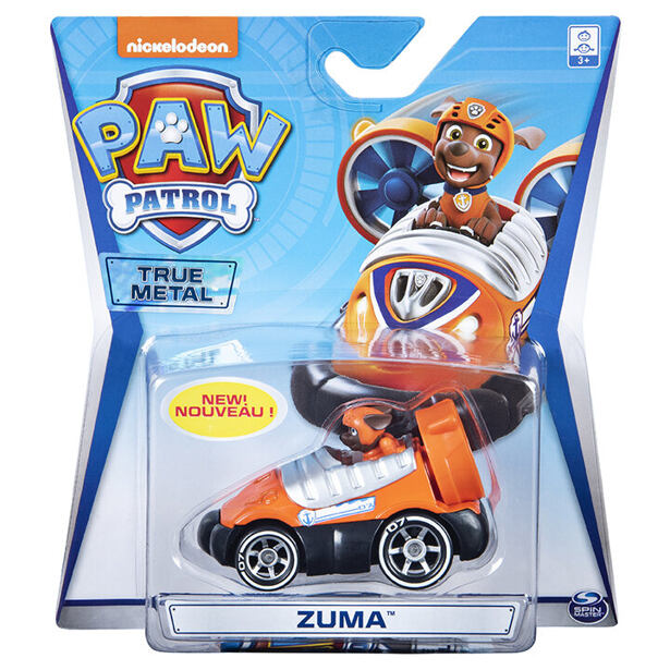 106053257 PAW PATROL KOVOVÁ AUTÍČKA SUPER HRDINŮ - poškozený obal