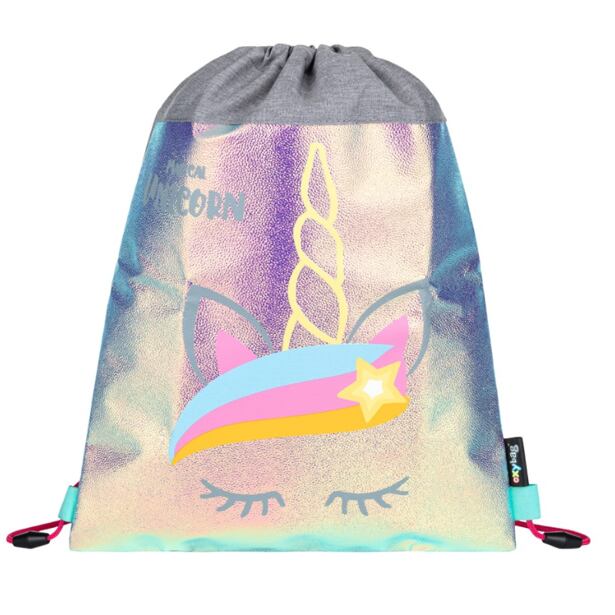 OXYBAG Vrecko na cvičky - Unicorn iconic