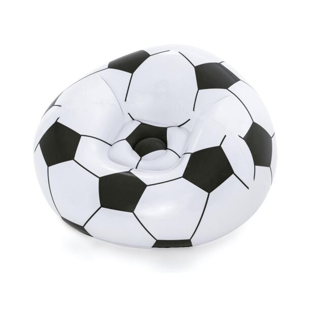 Bestway Nafukovacie kreslo Futbalová lopta, 1,14 mx 1,12 mx 66 cm