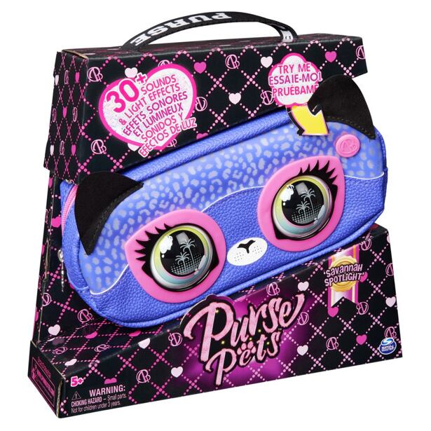 Spin Master PURSE PETS INTERAKTÍVNA ĽADVINKA GEPARD