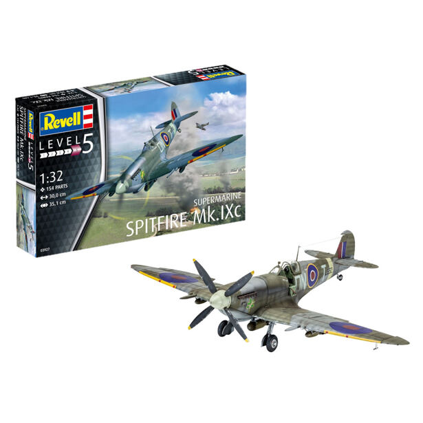 REVELL Plastic ModelKit letadlo 03927 - Spitfire Mk.IXC (1:32)