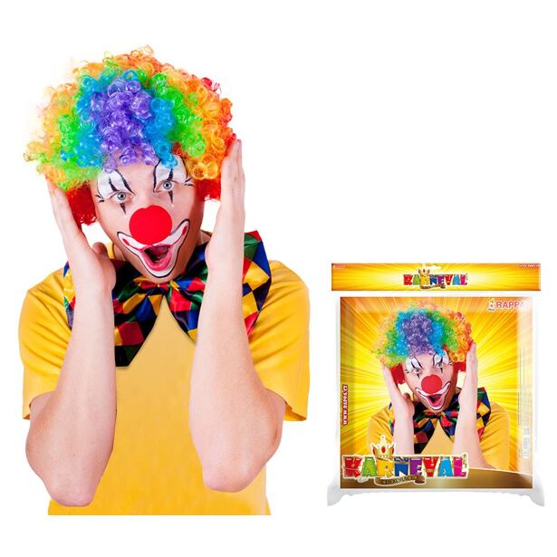 Rappa Parochňa klaun farebná pre dospelých