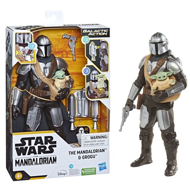 HASBRO STAR WARS MANDALORIAN A GROGU FIGURKA 30 CM