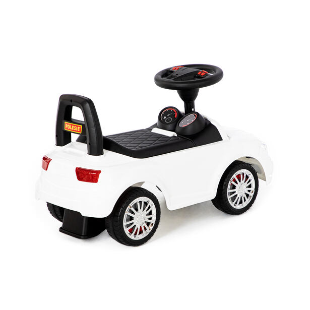 Odrážadlo SuperCar č.5 so zvukom (biele)