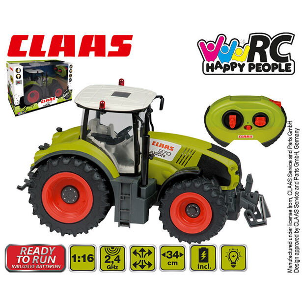 3734424 RC Traktor CLAAS - poškozený obal