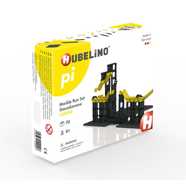 HUBELINO Pi Kuličková dráha - set s kanónem 70 ks
