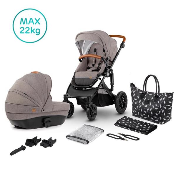 KINDERKRAFT Kočík kombinovaný Prime 2v1 beige