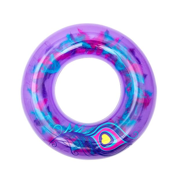 Bestway Nafukovací kruh s pierkami, priemer 91cm