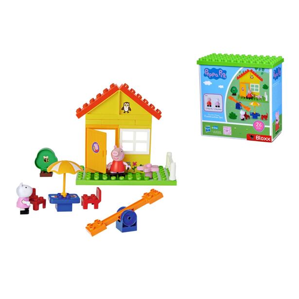 B 57172 PlayBig BLOXX Peppa Pig záhradný domček - poškodený obal