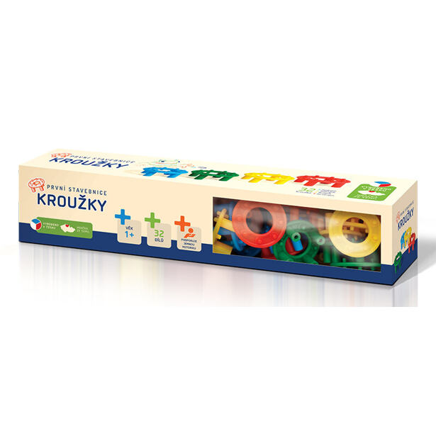 360303-4.1 Kroužky pro nejmenší - poškozený obal