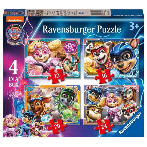 Ravensburger Tlapková patrola vo veľkofilme 4 v 1