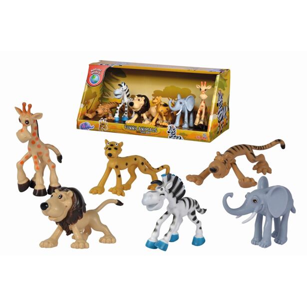 Veselá zvířátka safari