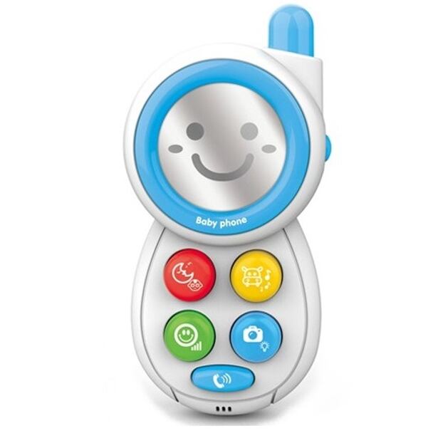 HUANGER  telefon SMILE Modrý