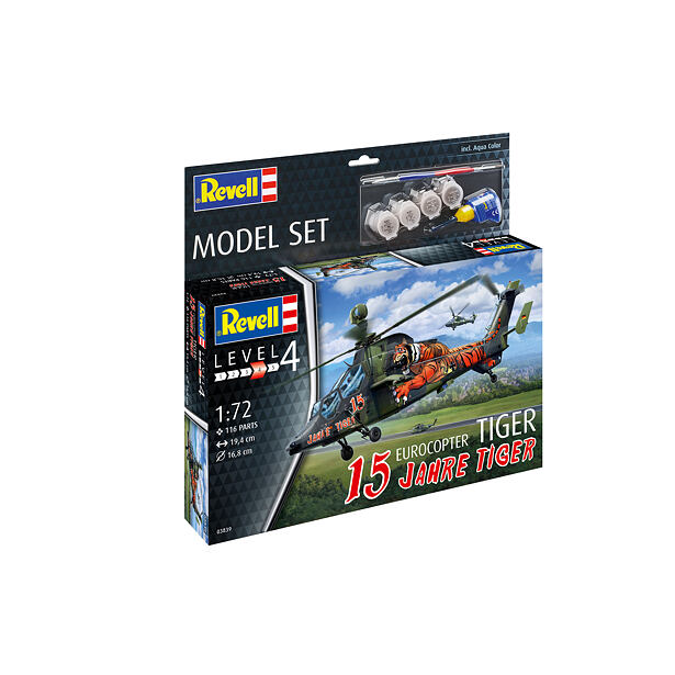 ModelSet vrtulník 63839 - Eurocopter Tiger - "15 Years Tiger" (1:72)