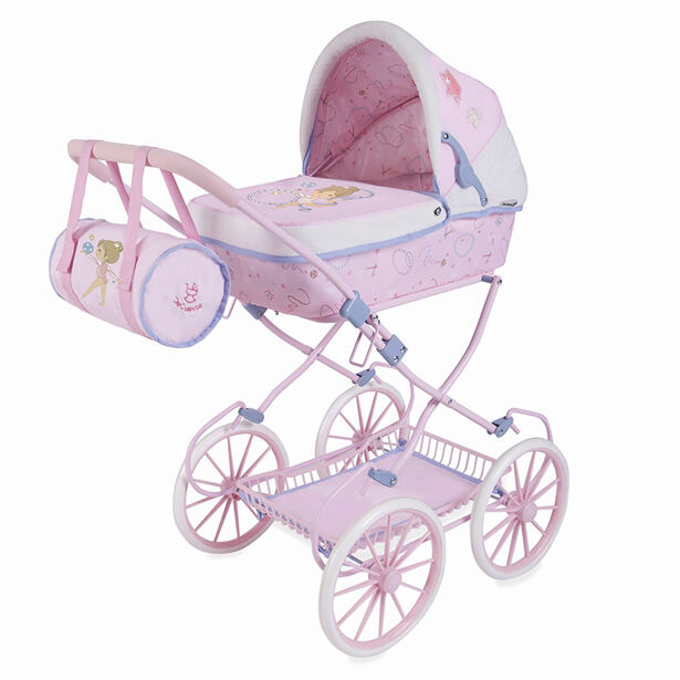 DeCuevas 80051 Skladací kočík pre bábiky s taškou GALA 2023 - 81 cm