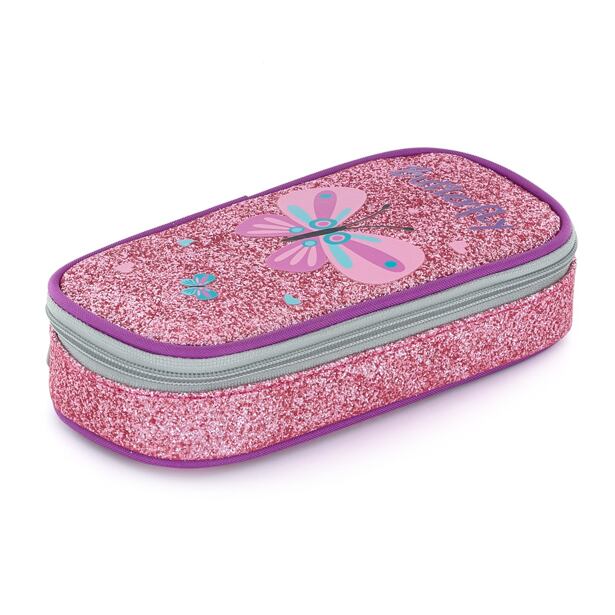 OXYBAG Puzdro etue komfort, trblietavý efefekt - Motýľ