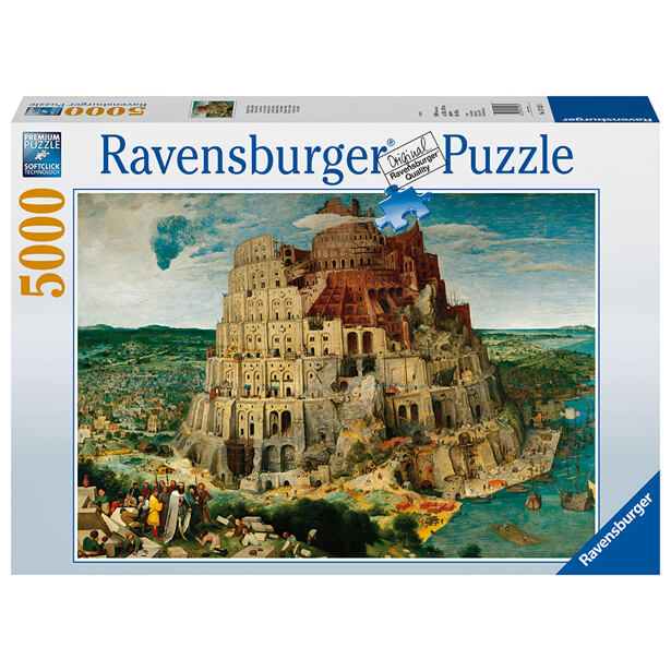 Ravensburger Brueghel starší: Stavba babylonské věže 5000 dílků