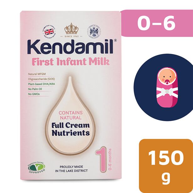 KENDAMIL DOJČENSKÉ MLIEKO 1 (150 G) - cestovné/testovacie