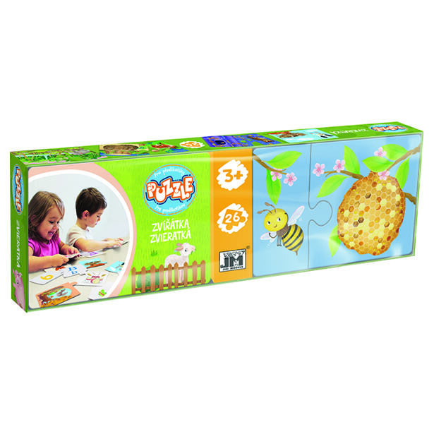JIRI MODELS Puzzle předškoláci Zvířátka