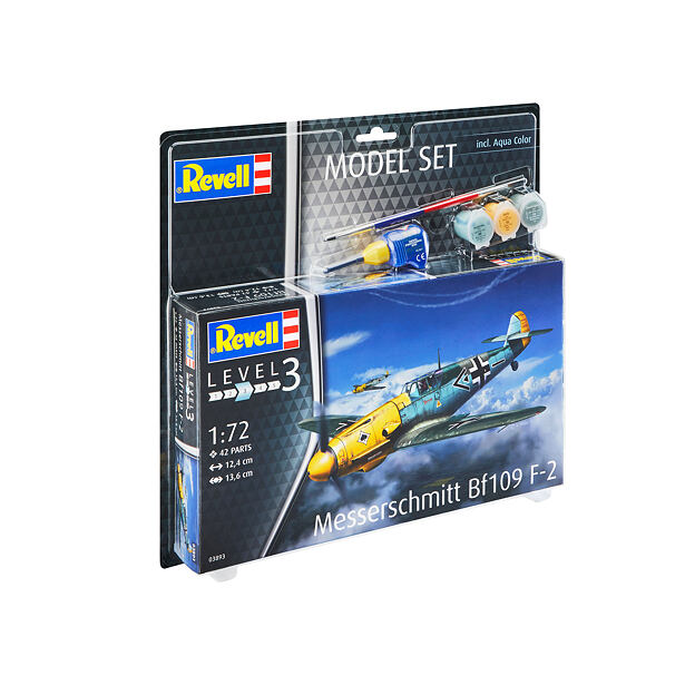 ModelSet letadlo 63893 - Messerschmitt Bf109 F-2 (1:72)