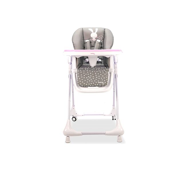 Asalvo BABY jídelní židle, rabbit pink