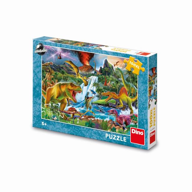 Dino BOJ DINOSAUROV 100 XL Puzzle