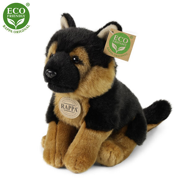 Rappa Plyšový pes ovčiak 23 cm ECO-FRIENDLY